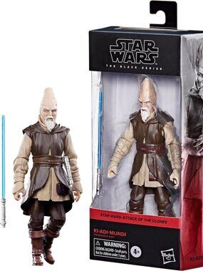 Star Wars The Black Series Ki-Adi-Mundi Star Wars: Attack of The Clones - NEW
